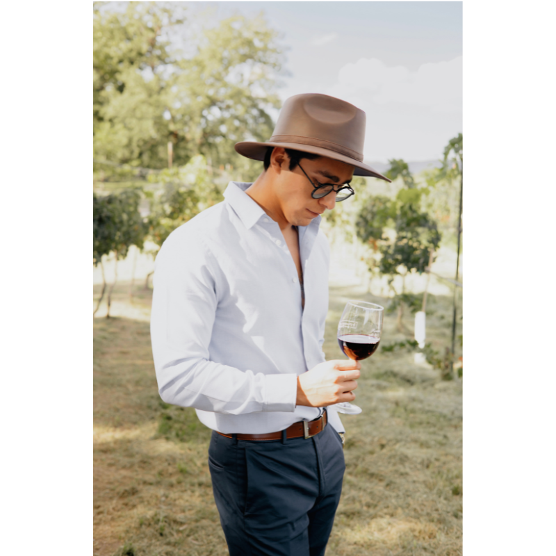 Faux Leather Hat - For men and women