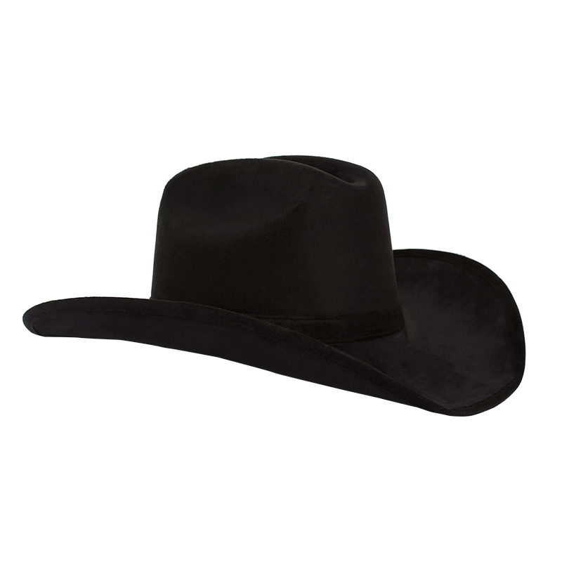 Cowboy Hat in Color Black 